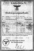 Einbürgerungsurkunde für Rebecka Hindemith und Kinder